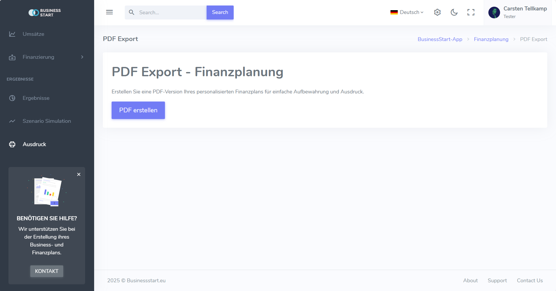 PDF Export